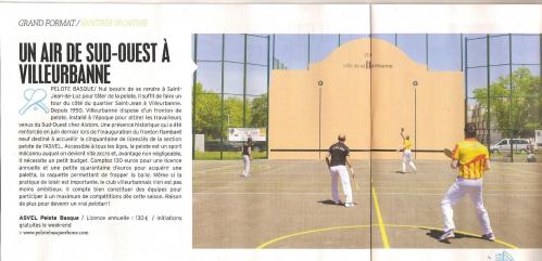 Fronton villeurbanne revue spot
